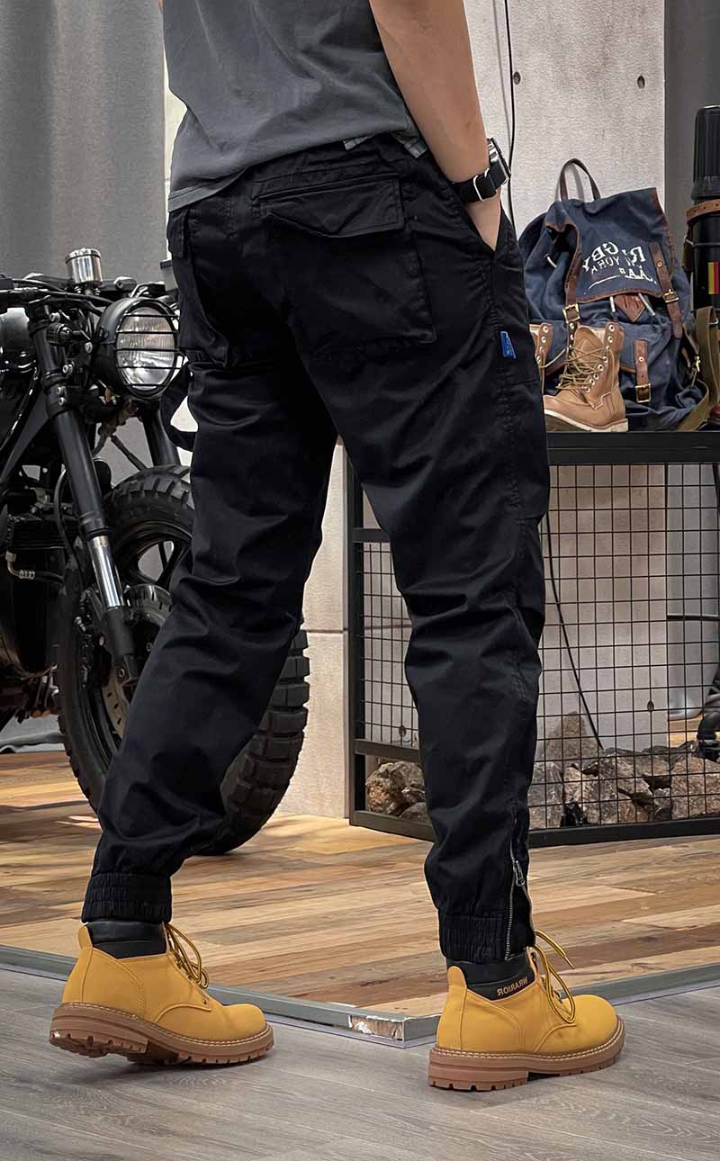 Autumn new American retro overalls casual loose feet