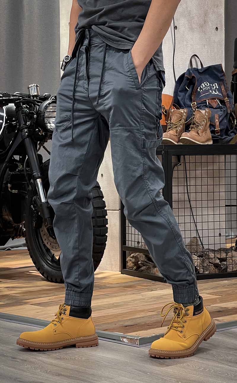 Autumn new American retro overalls casual loose feet