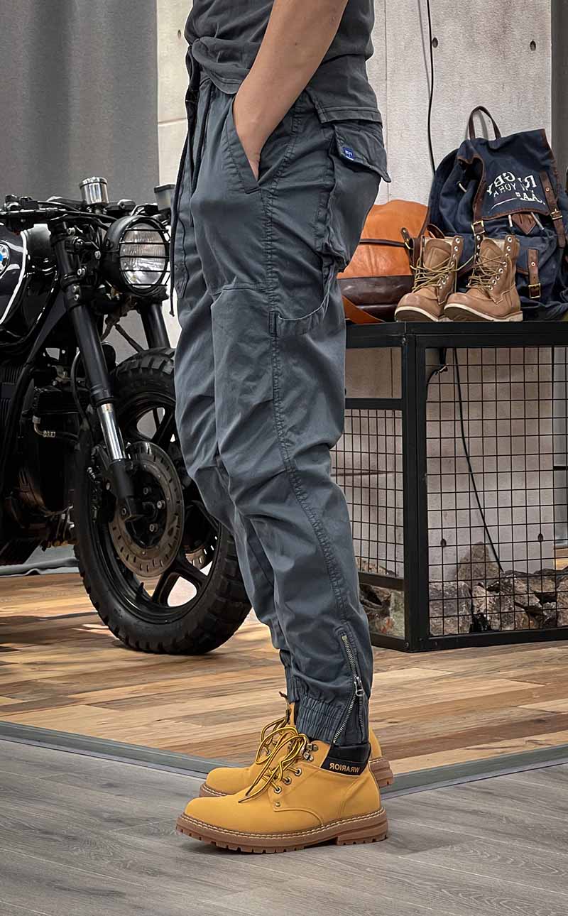 Autumn new American retro overalls casual loose feet