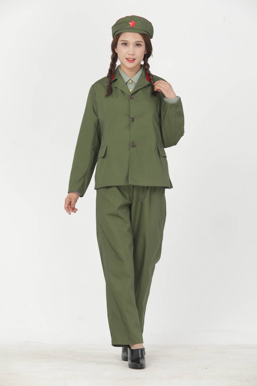 65 Old military uniform Army green blue old military uniform Red Guard ...