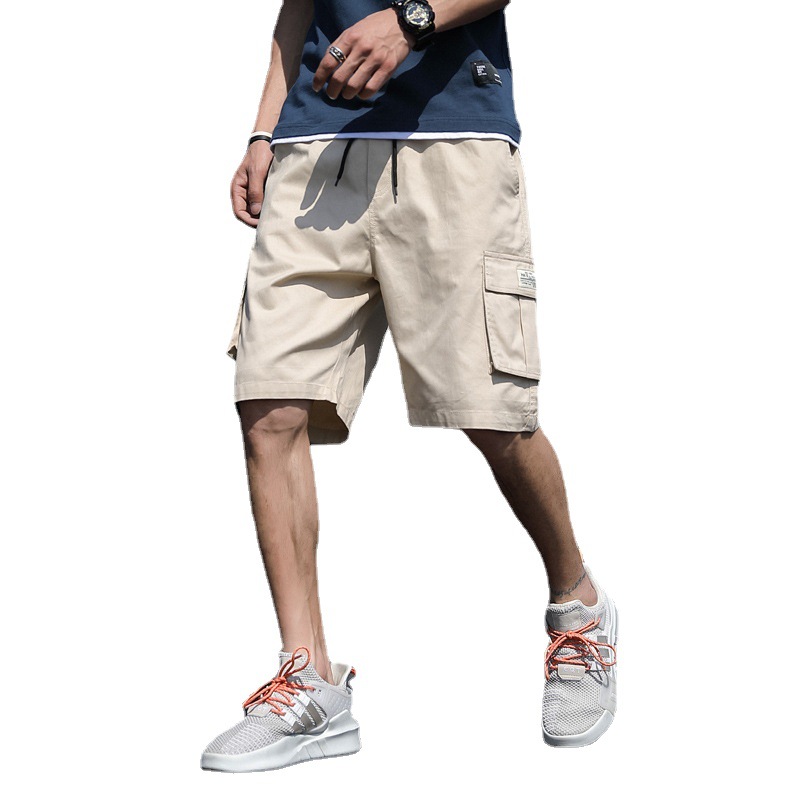 Camo shorts Cotton men’s casual quarter pants