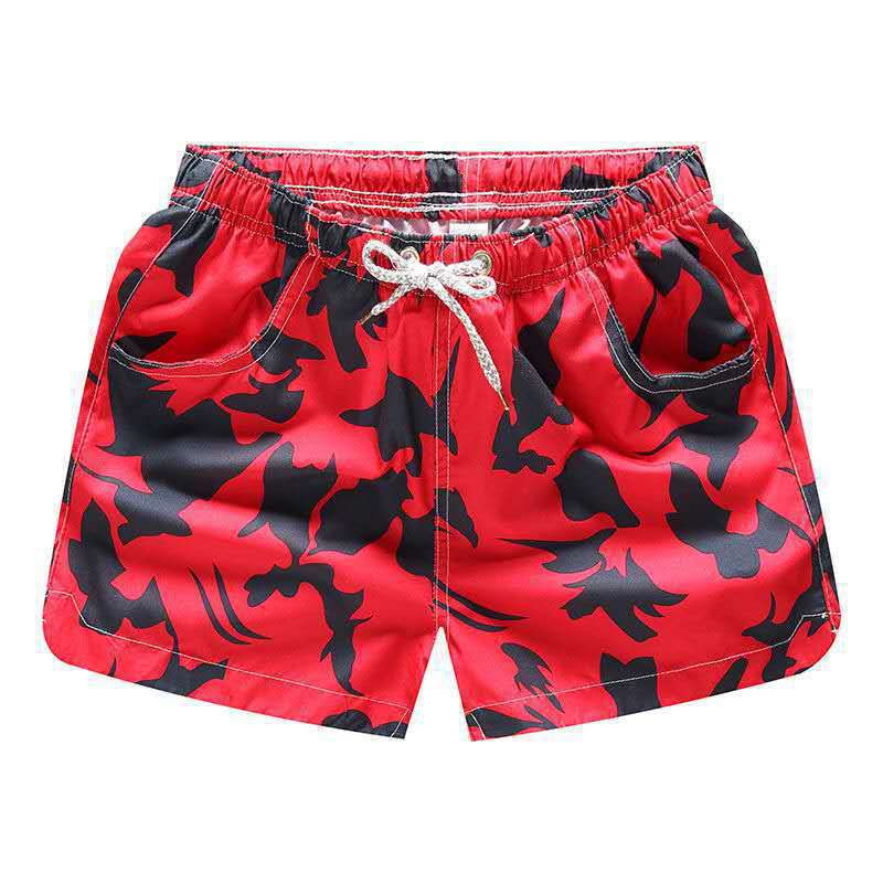 Five-minute dry beach pants Men’s printed loose couple shorts