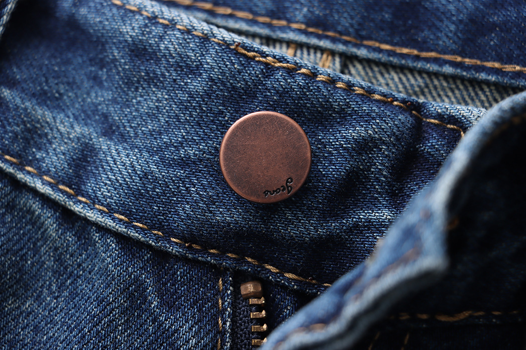 French straight leg wide-leg jeans