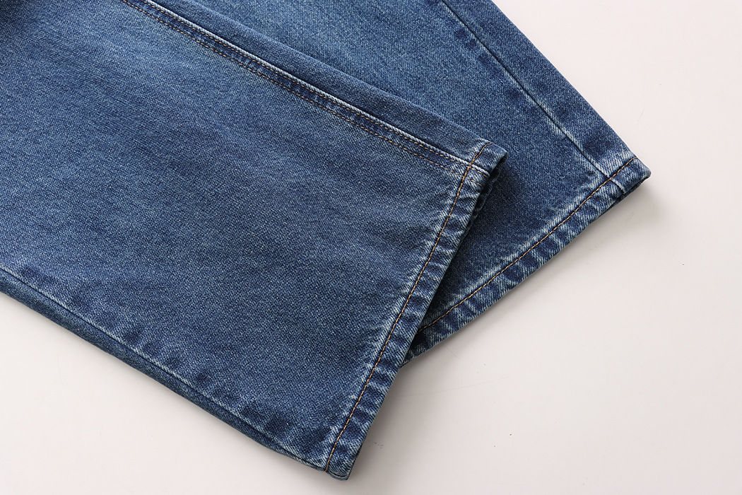 French straight leg wide-leg jeans