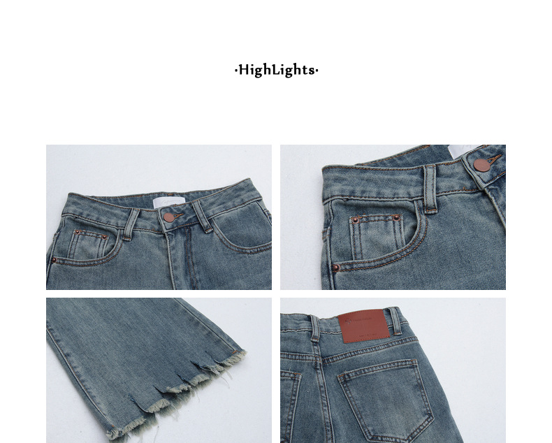 Slim pants with a retro design of cropped cropped jeans