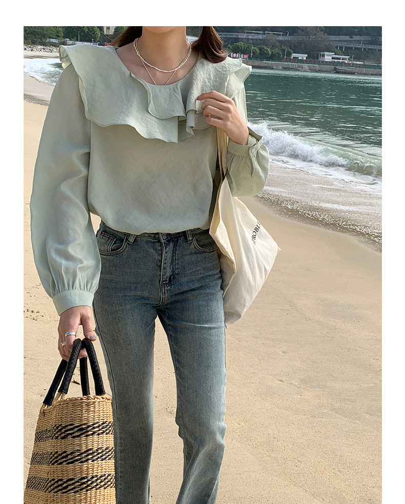 Slim pants with a retro design of cropped cropped jeans