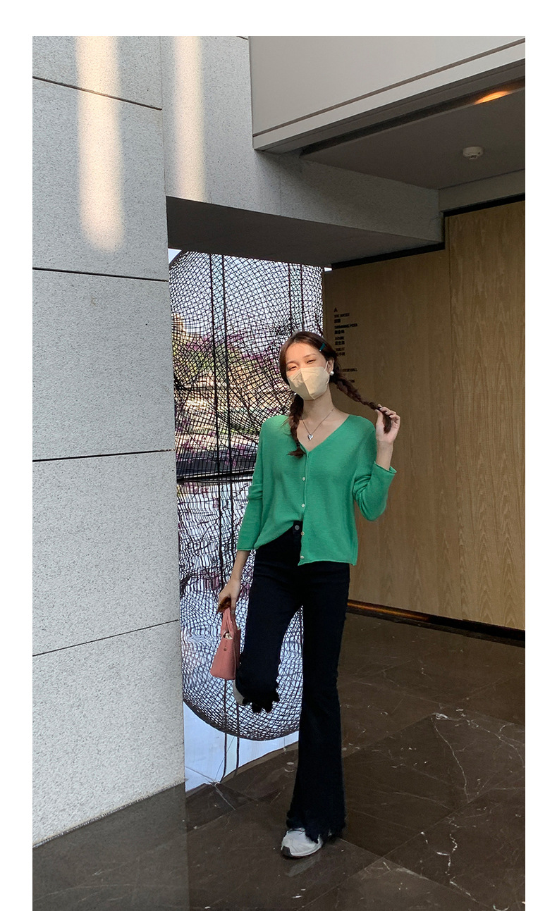 Slim pants with a retro design of cropped cropped jeans