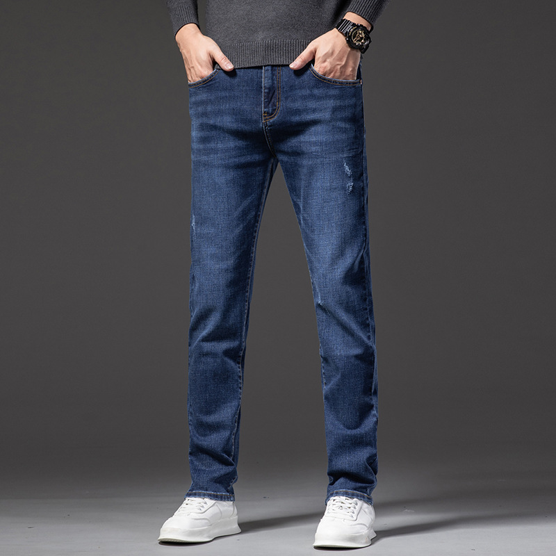 Slim stretch jeans for men youth men’s wear