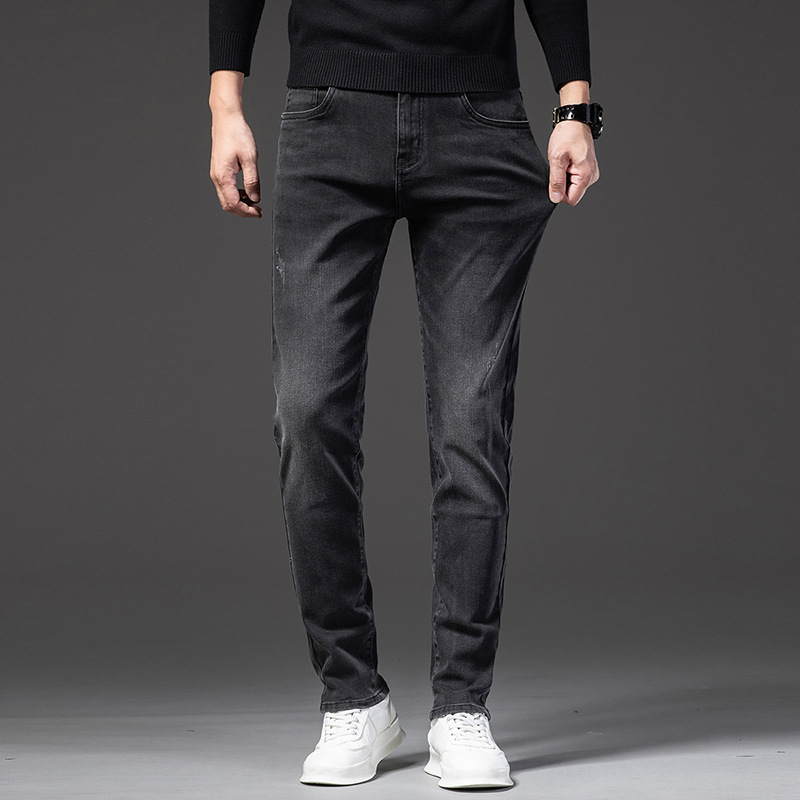 Slim stretch jeans for men youth men’s wear