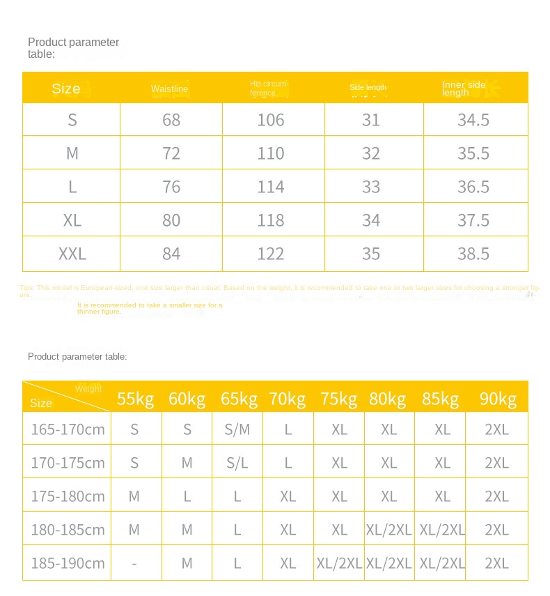 Three-quarter quick-drying double-layer gym shorts with anti-slip lining