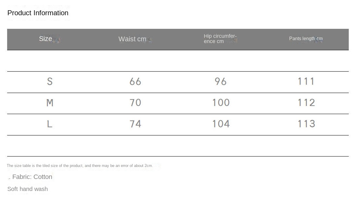 Versatile wear and overalls, multi-pocket wash water to make old wide-leg pants