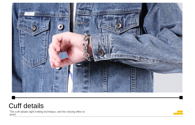 Men’s denim jacket American vintage jacket