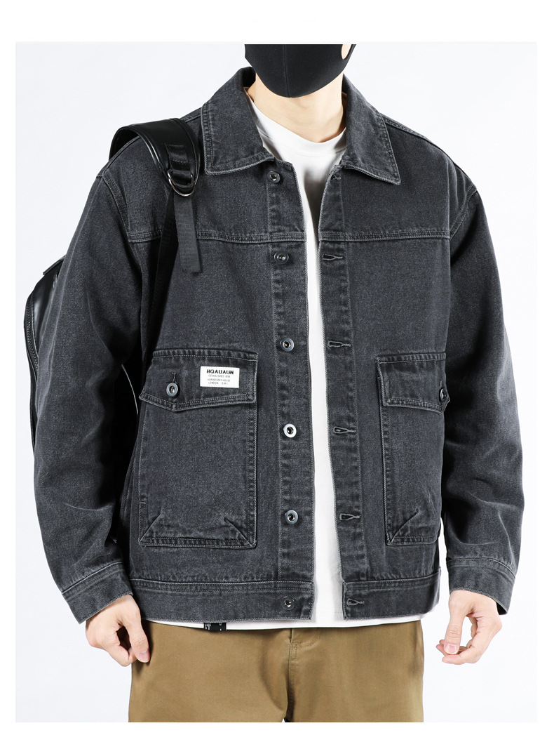 Men’s denim jacket American vintage jacket