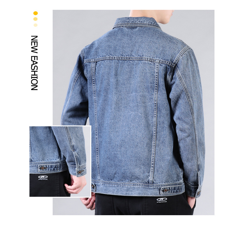 Men’s denim jacket American vintage jacket