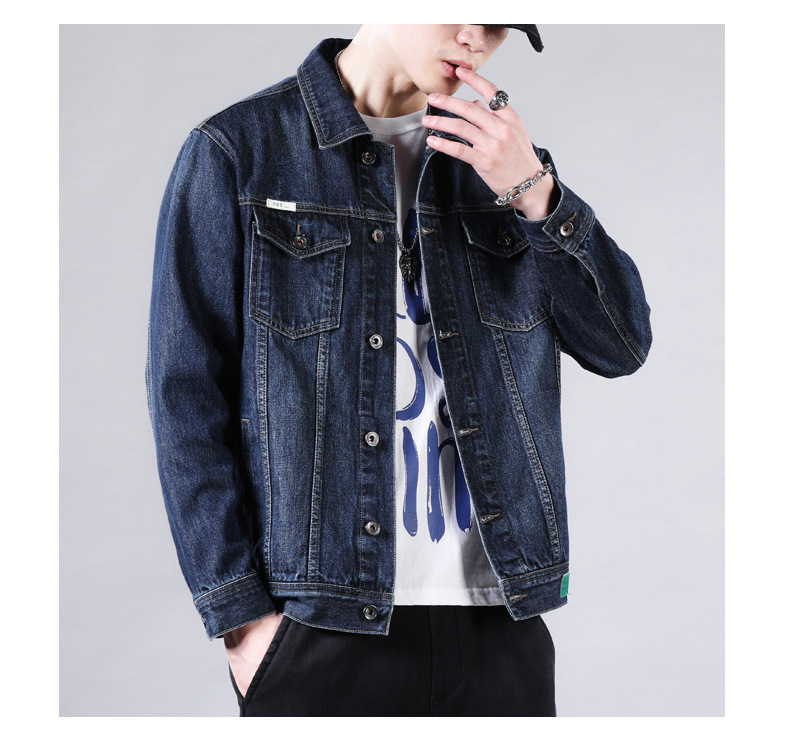 Men’s denim jacket American vintage jacket