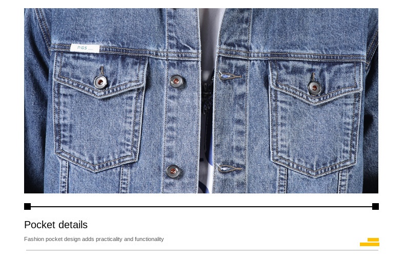 Men’s denim jacket American vintage jacket