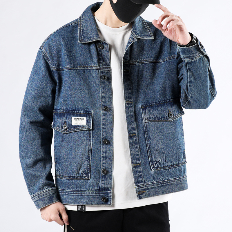 Men’s denim jacket American vintage jacket