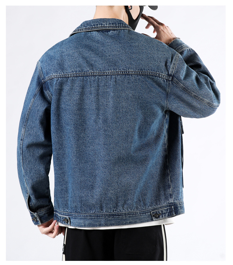 Men’s denim jacket American vintage jacket