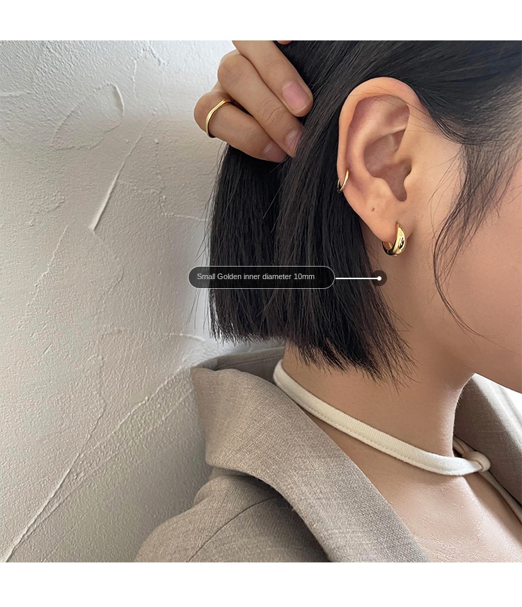 New Chinese earrings 925 silver needle earrings