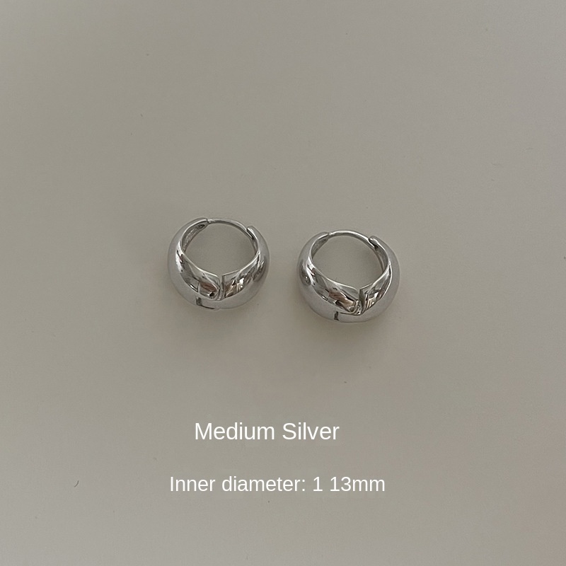 New Chinese earrings 925 silver needle earrings