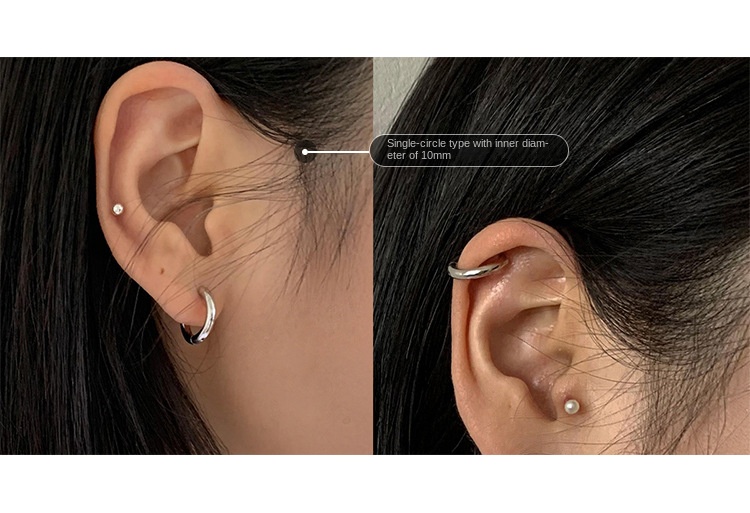 New Chinese earrings 925 silver needle earrings