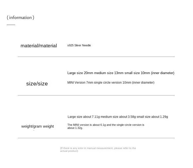 New Chinese earrings 925 silver needle earrings