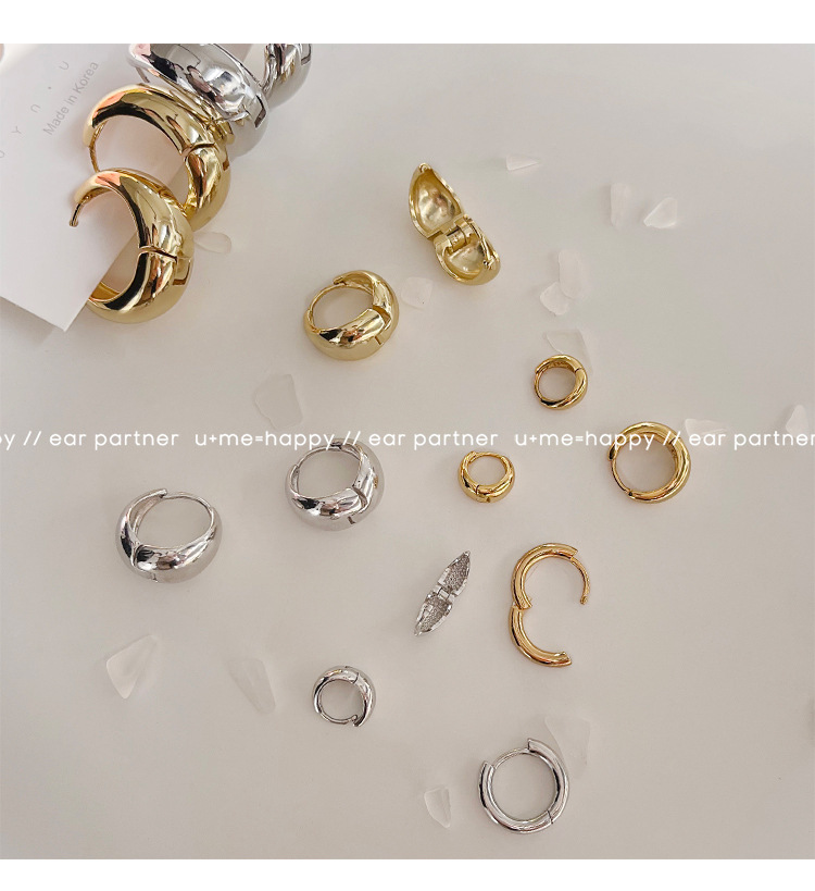 New Chinese earrings 925 silver needle earrings