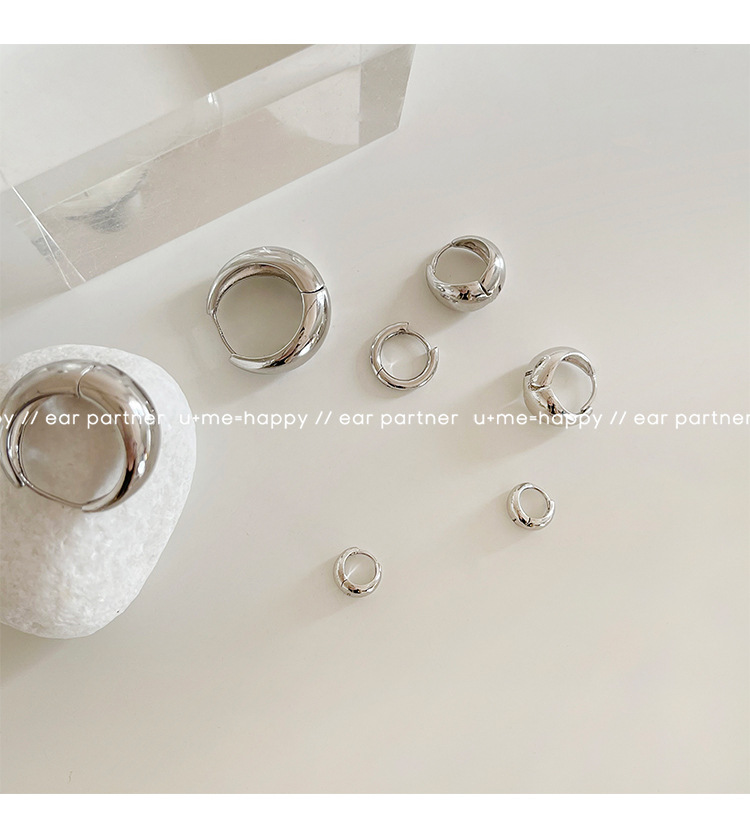 New Chinese earrings 925 silver needle earrings