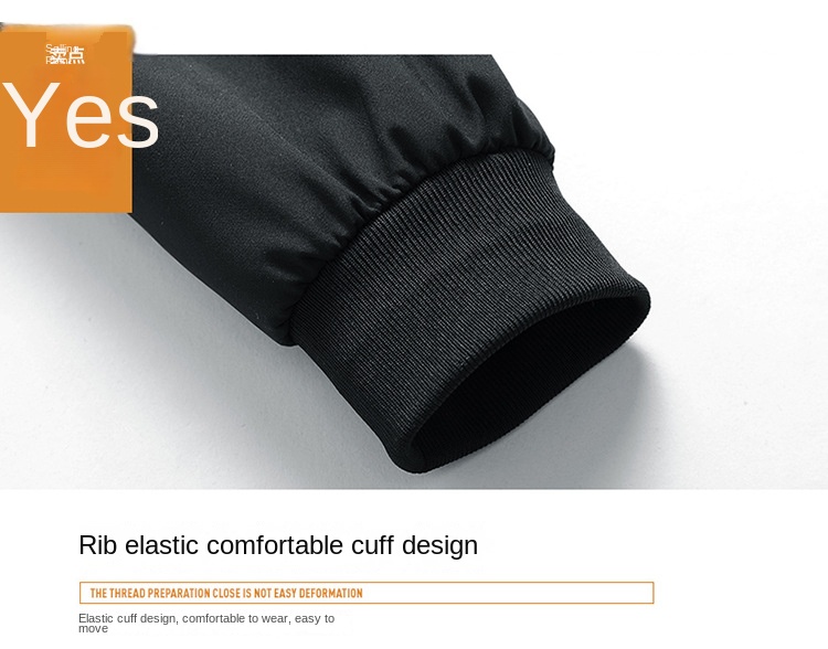 New men’s jacket stand collar solid color plus-size casual coat