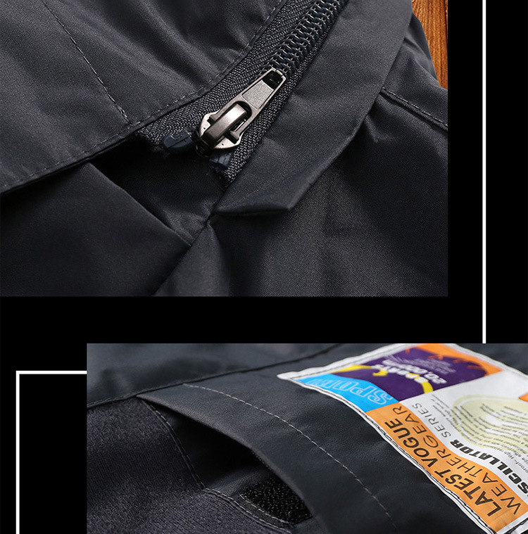 New outdoor casual men’s hardshell jacket thin breathable jacket