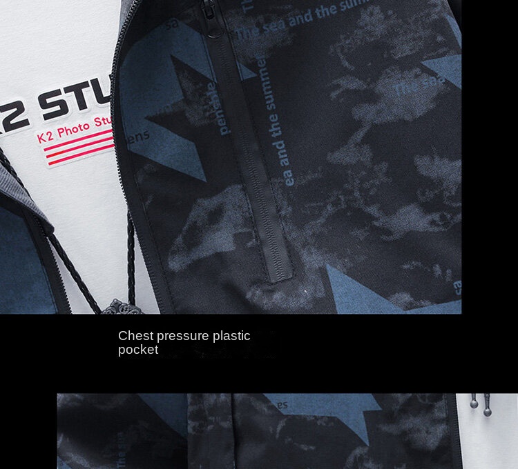 New outdoor casual men’s hardshell jacket thin breathable jacket