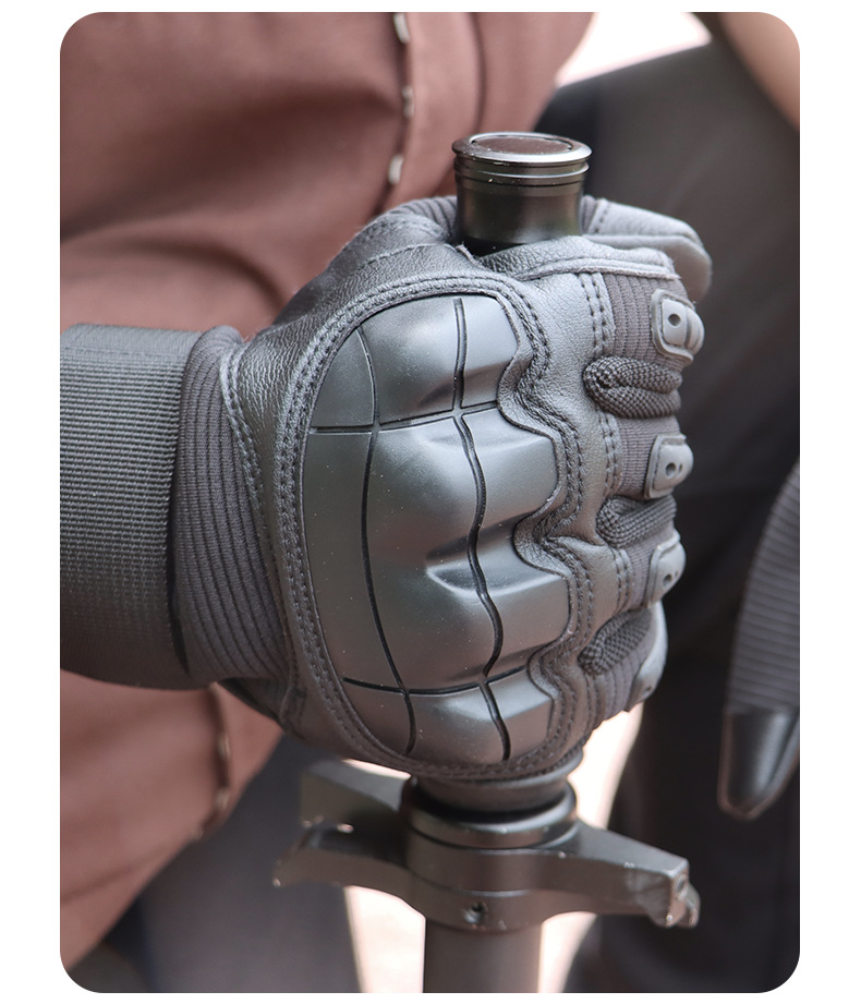 Outdoor mountaineering non-slip touch screen motorcycle riding gloves