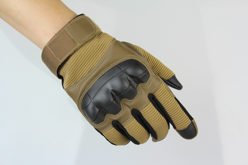 Outdoor mountaineering non-slip touch screen motorcycle riding gloves