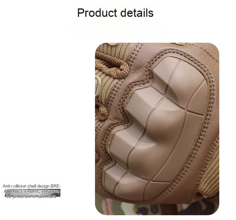 Outdoor mountaineering non-slip touch screen motorcycle riding gloves