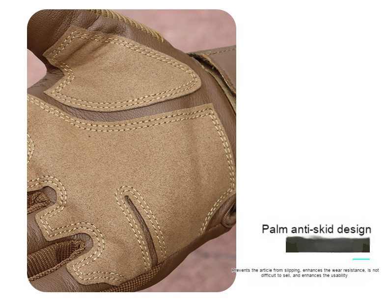 Outdoor mountaineering non-slip touch screen motorcycle riding gloves