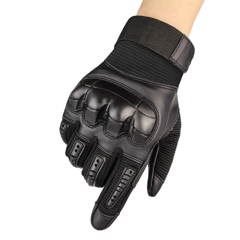 Outdoor mountaineering non-slip touch screen motorcycle riding gloves