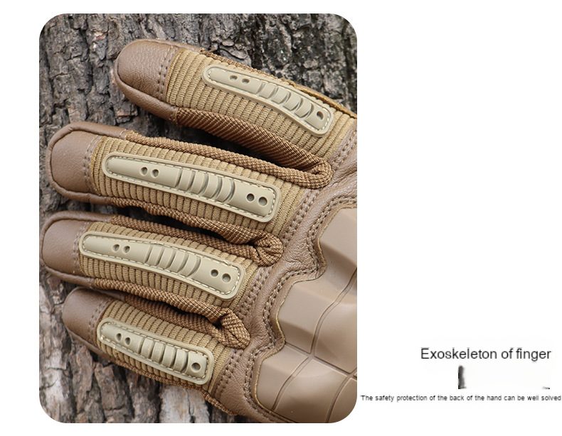 Outdoor mountaineering non-slip touch screen motorcycle riding gloves