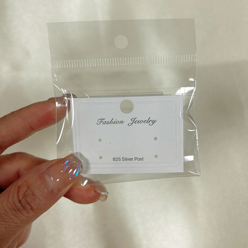 S925 earrings female Zircon simple sterling silver earrings