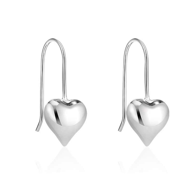 S925 sterling silver love earrings
