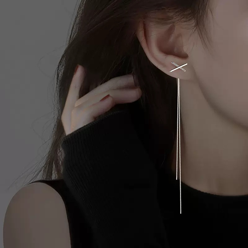 Tassel earrings Long earrings