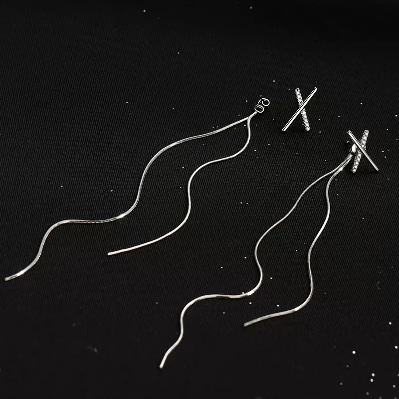 Tassel earrings Long earrings