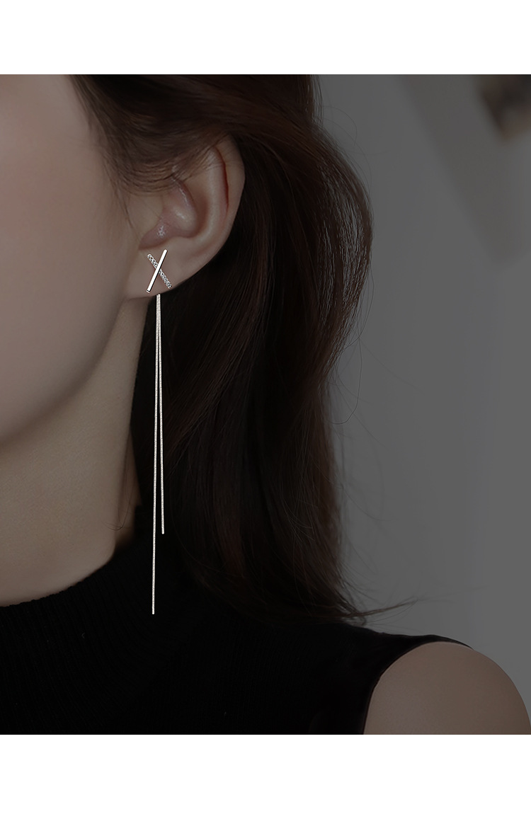Tassel earrings Long earrings
