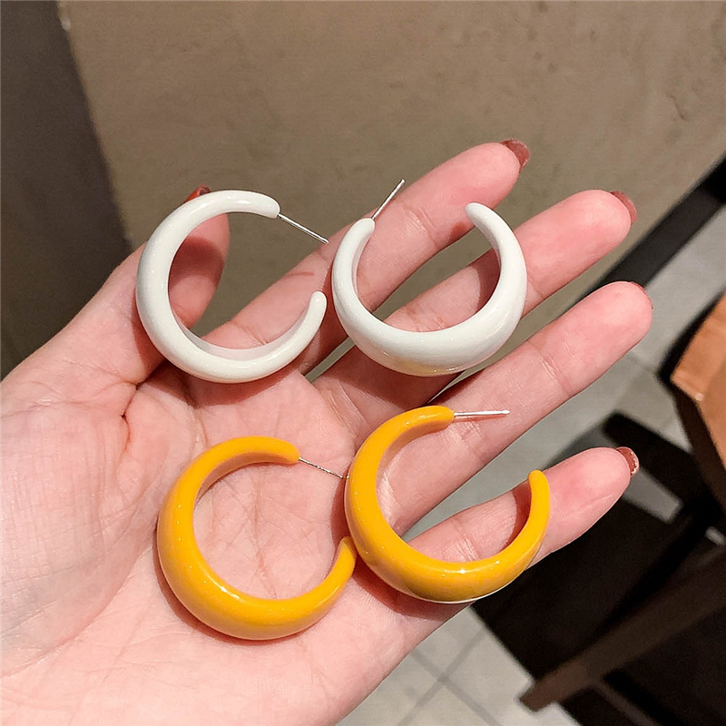 Vintage Harbor style C earrings