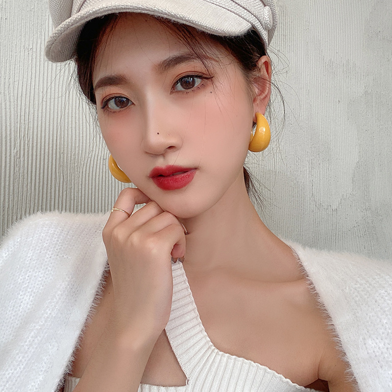 Vintage Harbor style C earrings