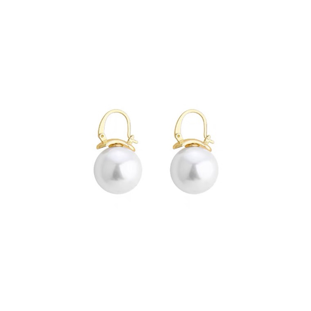 Vintage pearl earrings for women
