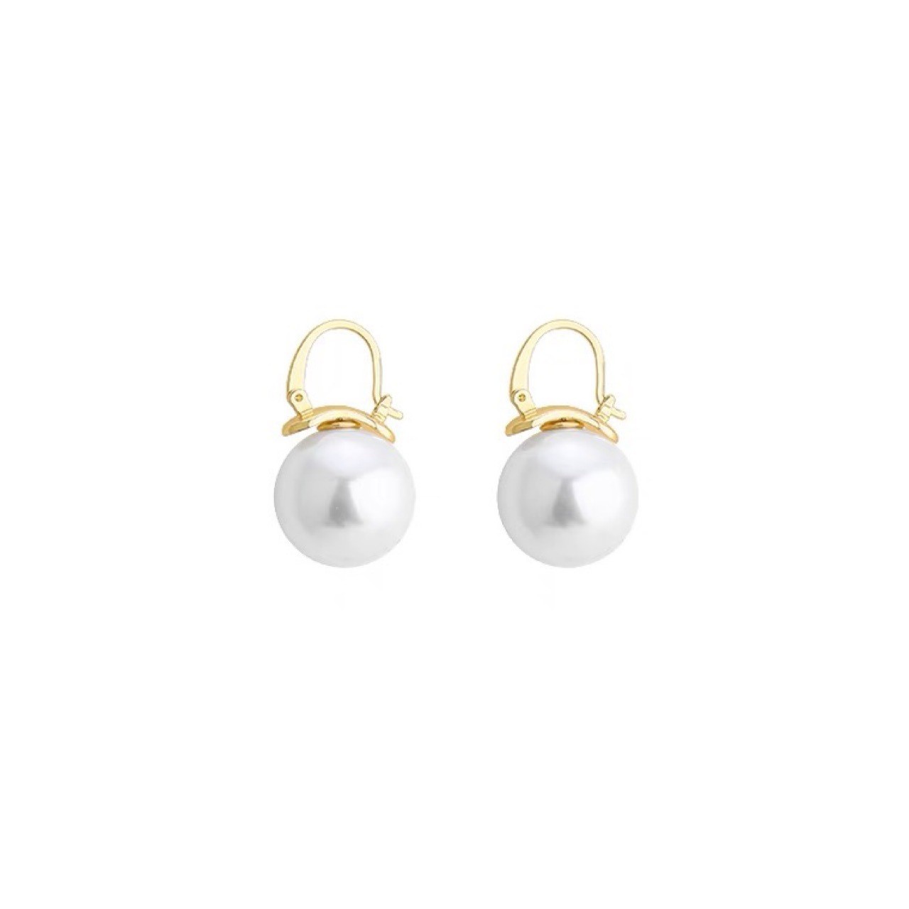 Vintage pearl earrings for women