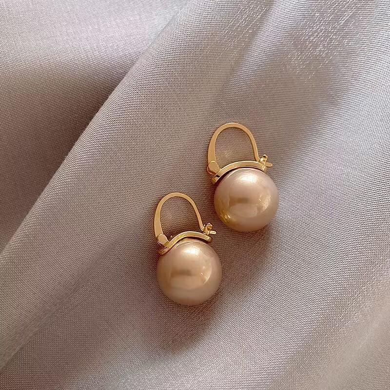 Vintage pearl earrings for women