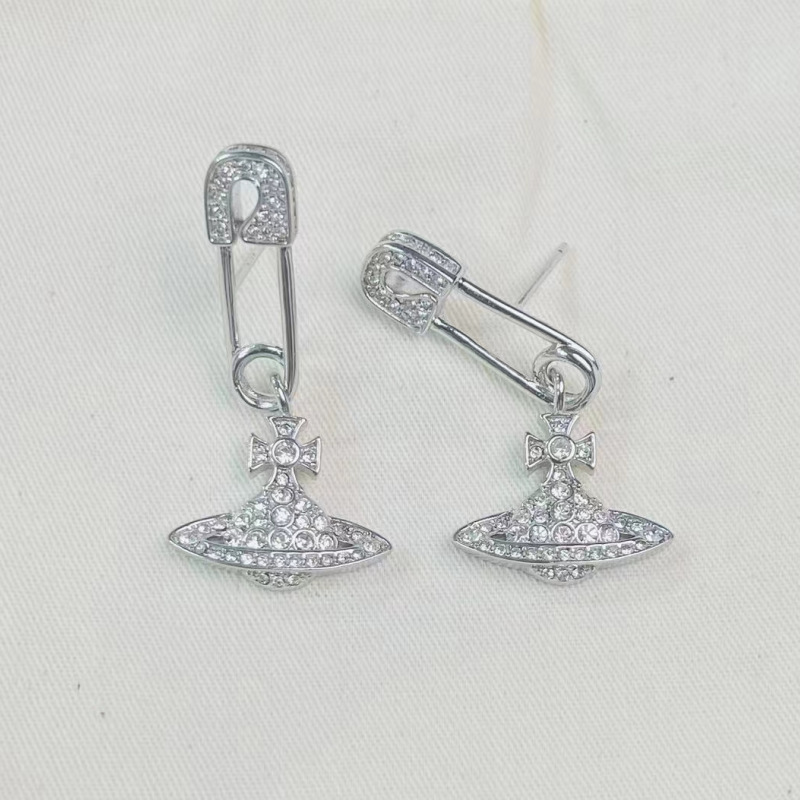 Vivi West Queen Saturn planet earrings