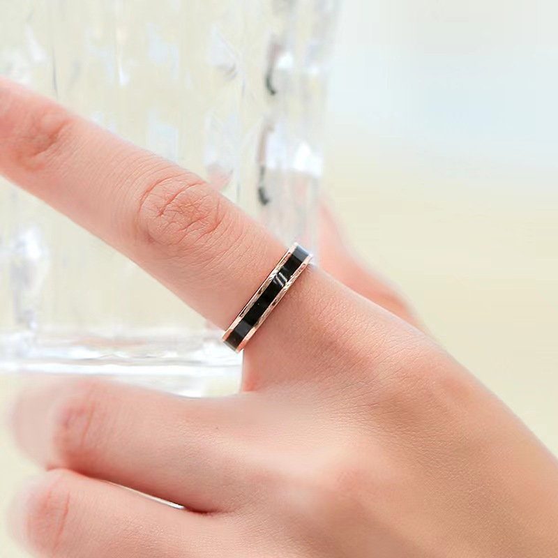ins wind element ring titanium steel ring for women