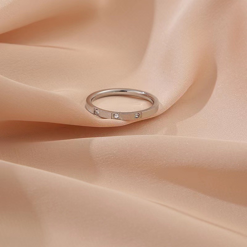ins wind element ring titanium steel ring for women